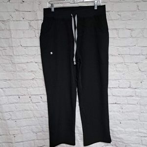 Figs Kade High Waisted Petite Scrub Bottoms